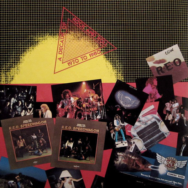 REO Speedwagon - A Decade Of Rock And Roll 1970 To 1980 (2xVinyl, LP, Compilation) Very Good Plus (VG+) / Very Good Plus (VG+)