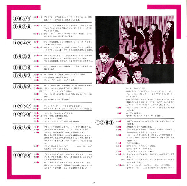 The Beatles - 1962-1966 = 1962年〜1966年 (Vinyl, LP, Album, Compilatio...