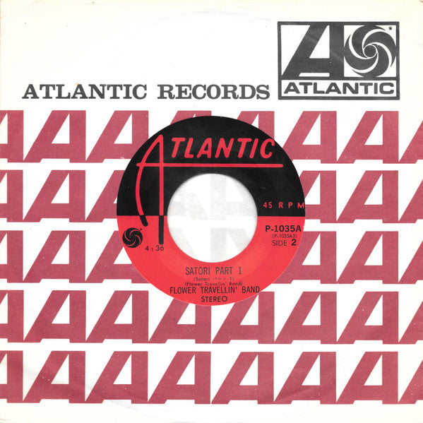 Flower Travellin' Band - Satori (Vinyl, 7", 45 RPM, Single, Stereo) Good Plus (G+) / Very Good (VG)
