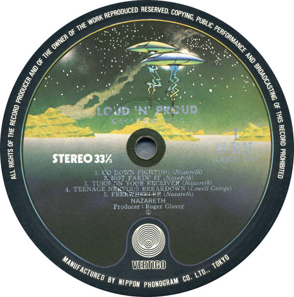 Nazareth (2) - Loud'N'Proud (Vinyl, LP, Album)