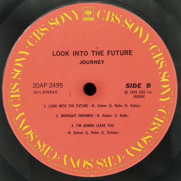 Journey - Look Into The Future (Vinyl, LP, Album, Reissue) Very Good Plus (VG+) / Very Good Plus (VG+)