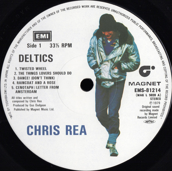 Chris Rea - Deltics (Vinyl, LP, Album) Very Good Plus (VG+) / Very Good (VG)