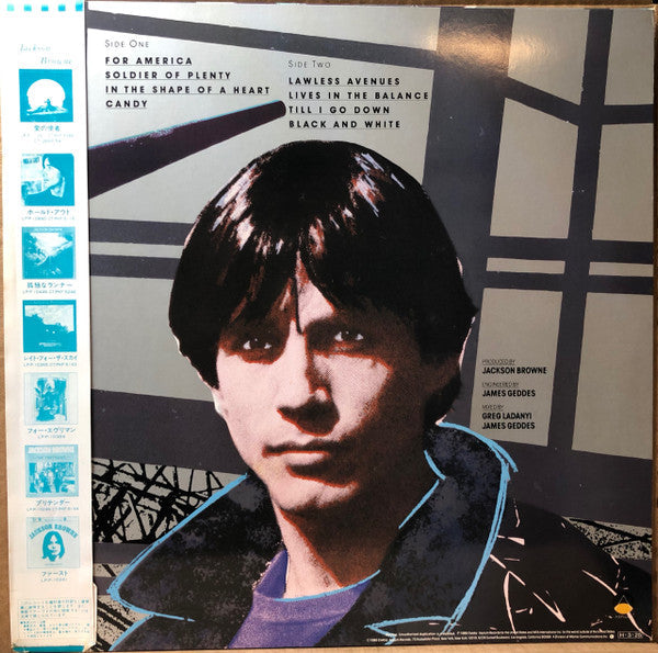 Jackson Browne - Lives In The Balance (Vinyl, LP, Album)