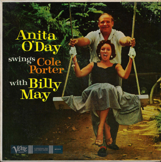 Anita O'Day - Swings Cole Porter (Vinyl, LP, Album, Mono) Good Plus (G+) / Fair (F)