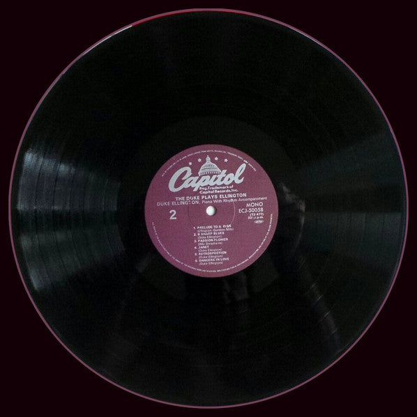 Duke Ellington - The Duke Plays Ellington (Vinyl, LP, Album, Mono, Reissue) Very Good (VG) / Very Good (VG)