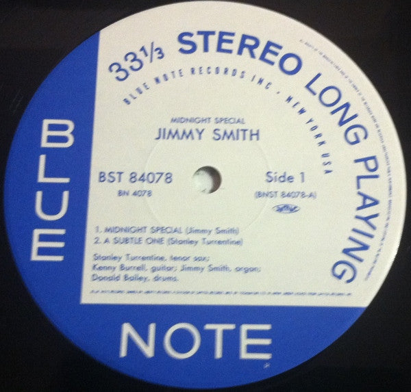 Jimmy Smith - Midnight Special (Vinyl, LP, Album, Limited Edition, Reissue, Stereo) Very Good (VG) / Very Good Plus (VG+)