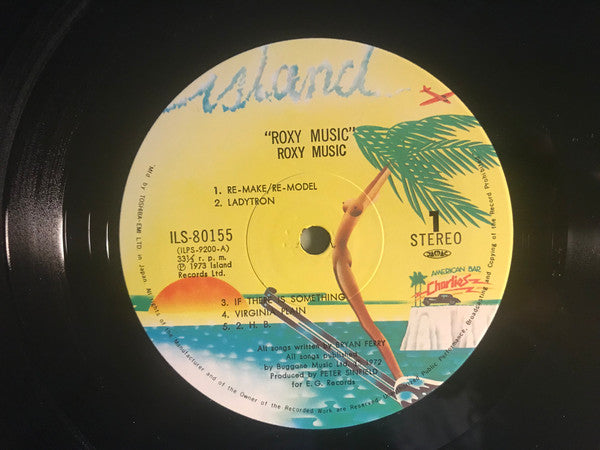 Roxy Music - Roxy Music (Vinyl, LP, Album, Reissue) Very Good Plus (VG+) / Very Good (VG)