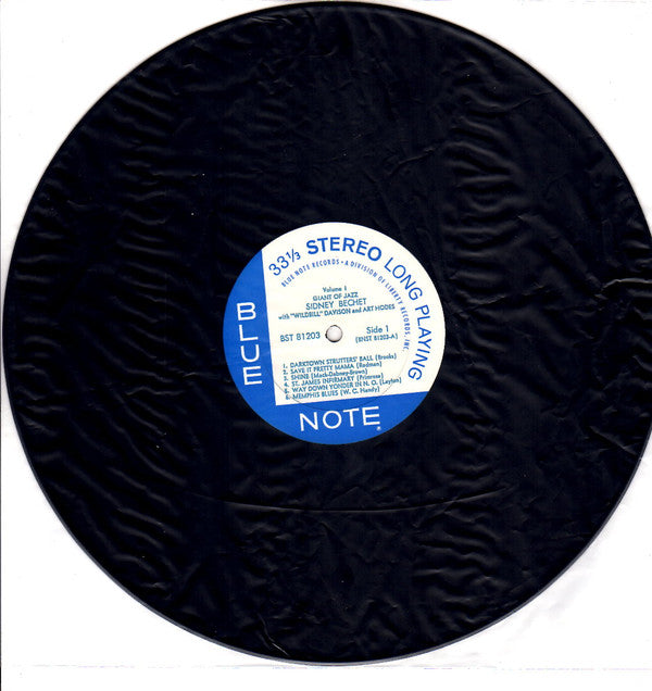 Sidney Bechet - Volume 1 (Vinyl, LP, Reissue, Stereo) Very Good Plus (VG+) / Good Plus (G+)