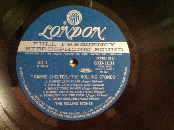 The Rolling Stones - Gimme Shelter (Vinyl, LP, Compilation, Reissue)