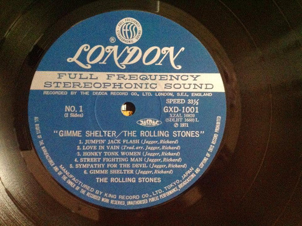 The Rolling Stones - Gimme Shelter (Vinyl, LP, Compilation, Reissue) Very Good (VG) / Very Good (VG)