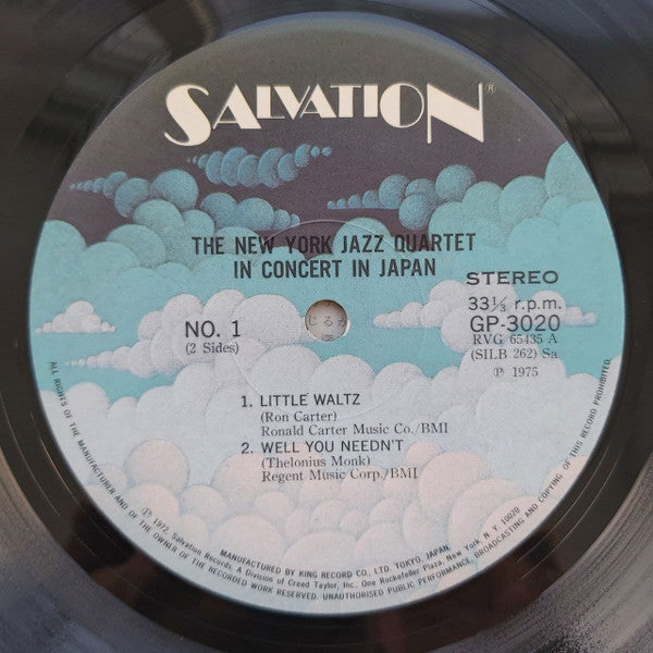 New York Jazz Quartet - In Concert In Japan (Vinyl, LP, Album)