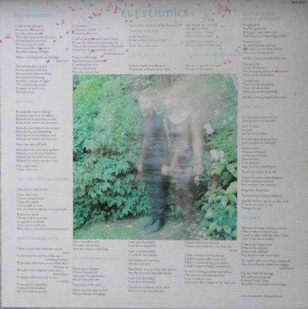 Eurythmics - In The Garden (Vinyl, LP, Album, Reissue)
