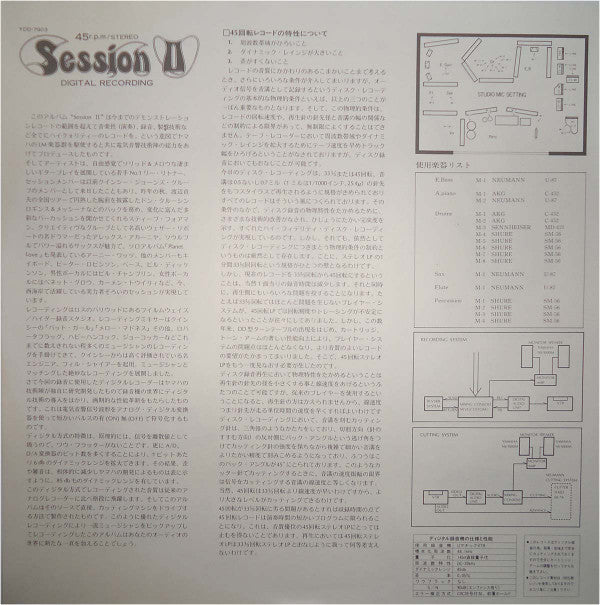 Session II - Session II (Vinyl, 12", 45 RPM, Promo, Stereo) Very Good Plus (VG+) / Very Good Plus (VG+)