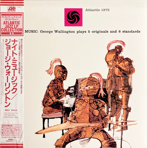George Wallington - Knight Music: George Wallington Plays 5 Originals And 6 Standards (Vinyl, LP, Album, Reissue, Mono) Very Good Plus (VG+) / Very Good Plus (VG+)