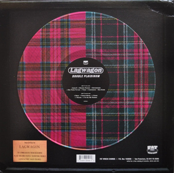 Lagwagon - Double Plaidinum (Vinyl, LP, Album) Good Plus (G+) / Very Good (VG)