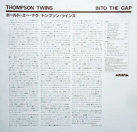 Thompson Twins - Into The Gap (Vinyl, LP, Album, Stereo)