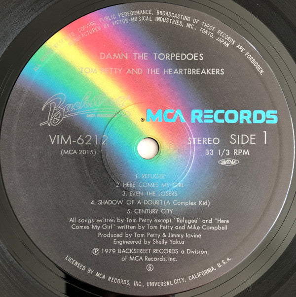 Tom Petty And The Heartbreakers - Damn The Torpedoes (Vinyl, LP, Album, Stereo) Very Good (VG) / Very Good (VG)