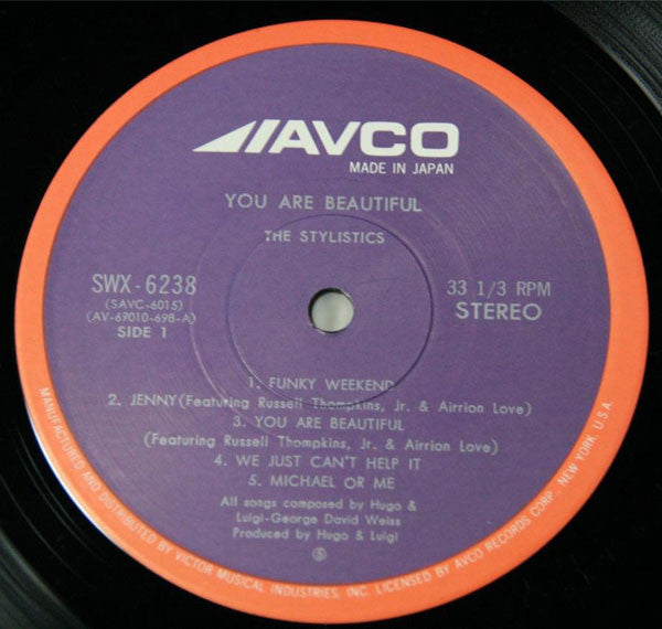 The Stylistics - You Are Beautiful (Vinyl, LP, Album)
