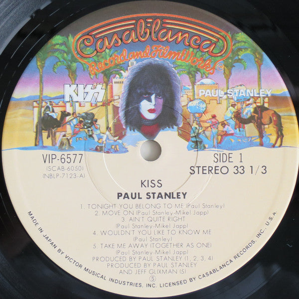 Kiss - Paul Stanley (Vinyl, LP, Album, Stereo)