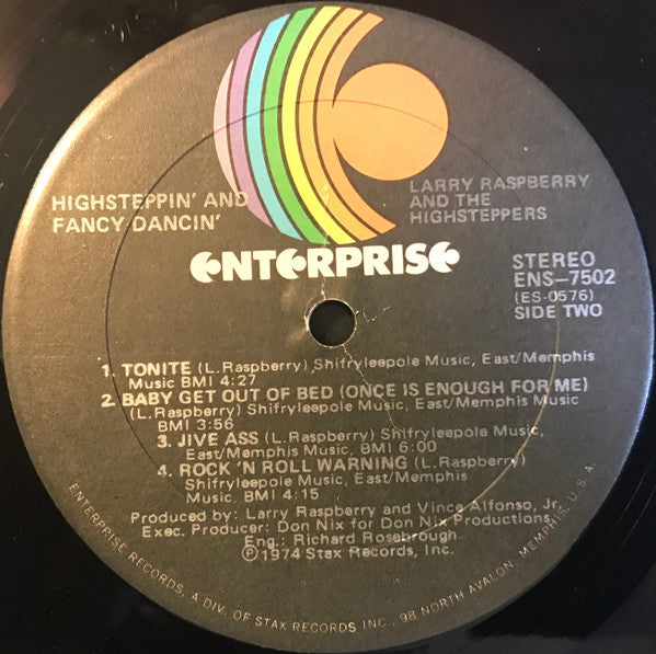 Larry Raspberry And The Highsteppers - "Highsteppin' And Fancy Danc...