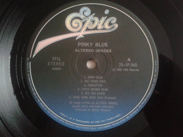 Altered Images - Pinky Blue (Vinyl, LP, Album)
