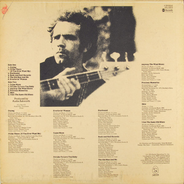 JJ Cale - Okie (Vinyl, LP, Album, Reissue) Good Plus (G+) / Good Plus (G+)