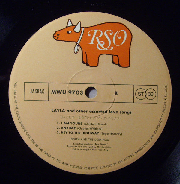 Derek & The Dominos - Layla And Other Assorted Love Songs (Vinyl, L...