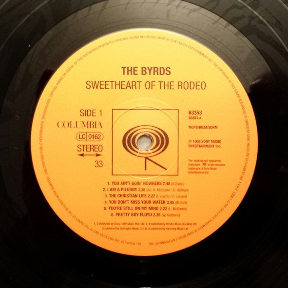 The Byrds - Sweetheart Of The Rodeo (Vinyl, LP, Album, Limited Edition, Reissue) Very Good (VG) / Very Good Plus (VG+)