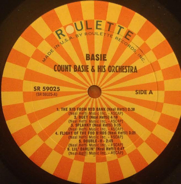 Count Basie Orchestra - Basie (Vinyl, LP, Album, Repress) Good Plus (G+) / Very Good (VG)