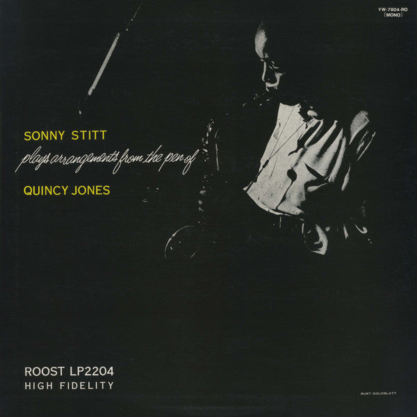 Sonny Stitt - Sonny Stitt Plays Arrangements From The Pen Of Quincy Jones (Vinyl, LP, Album, Reissue, Mono) Very Good Plus (VG+) / Very Good Plus (VG+)