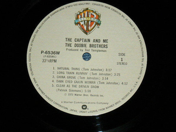 The Doobie Brothers - The Captain And Me (Vinyl, LP, Album, Reissue)
