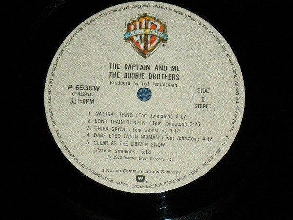 The Doobie Brothers - The Captain And Me (Vinyl, LP, Album, Reissue)