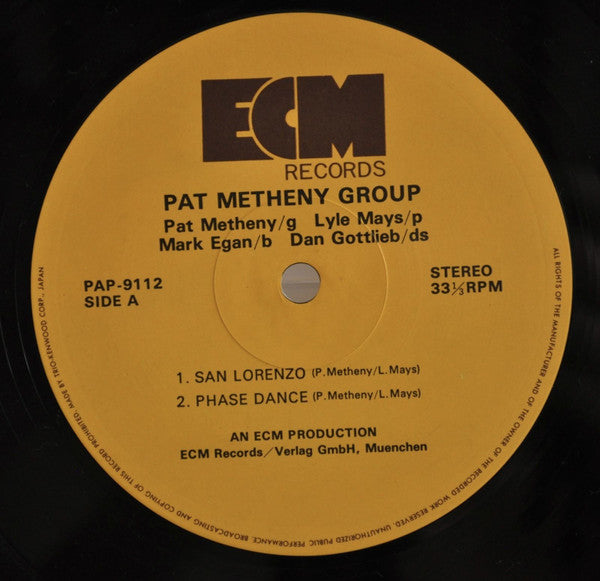 Pat Metheny Group - Pat Metheny Group (Vinyl, LP, Album)