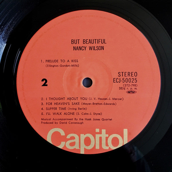 Nancy Wilson - But Beautiful (Vinyl, LP, Album) Very Good Plus (VG+) / Very Good Plus (VG+)