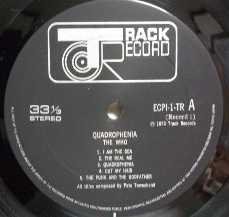 The Who - Quadrophenia (Vinyl, LP, Album, Reissue)