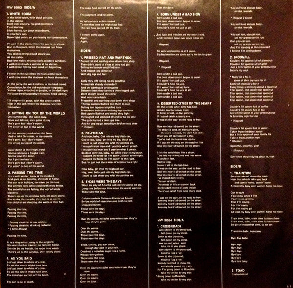 Cream (2) - Wheels Of Fire (Vinyl, LP, Album, Reissue)