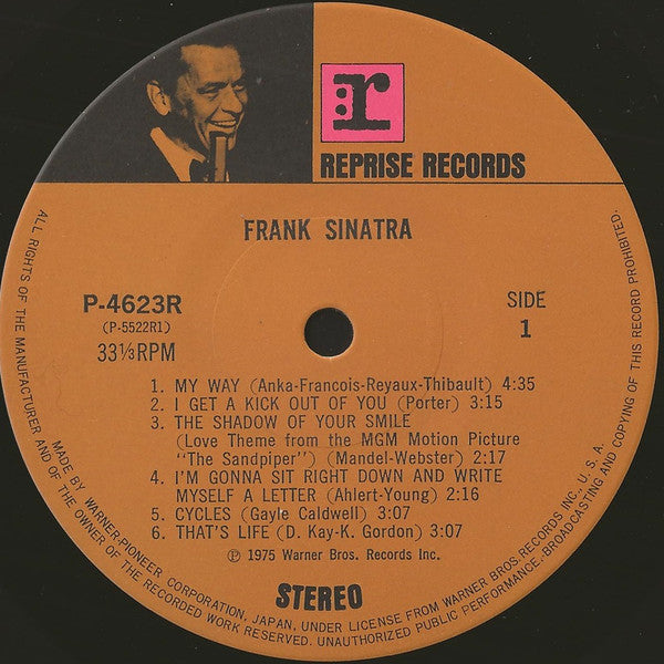Frank Sinatra - Frank Sinatra (2xVinyl, LP, Compilation, Reissue) Very Good Plus (VG+) / Very Good (VG)