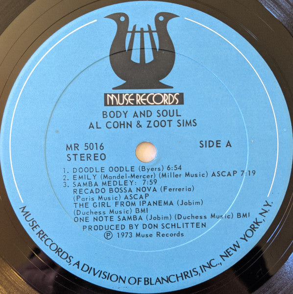 Al Cohn - Body And Soul (Vinyl, LP, Album, Stereo) Very Good (VG) / Good Plus (G+)