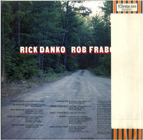 Rick Danko - Rick Danko (Vinyl, LP, Album) Very Good Plus (VG+) / Very Good Plus (VG+)