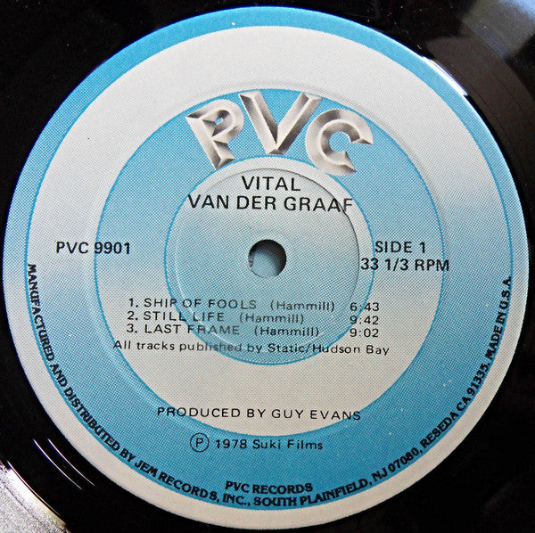 Van Der Graaf Generator - Vital (2xVinyl, LP, Album, Reissue) Very Good Plus (VG+) / Very Good (VG)
