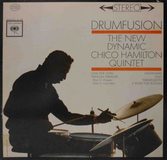 The Chico Hamilton Quintet - Drumfusion (Vinyl, LP, Album, Reissue) Very Good Plus (VG+) / Very Good Plus (VG+)