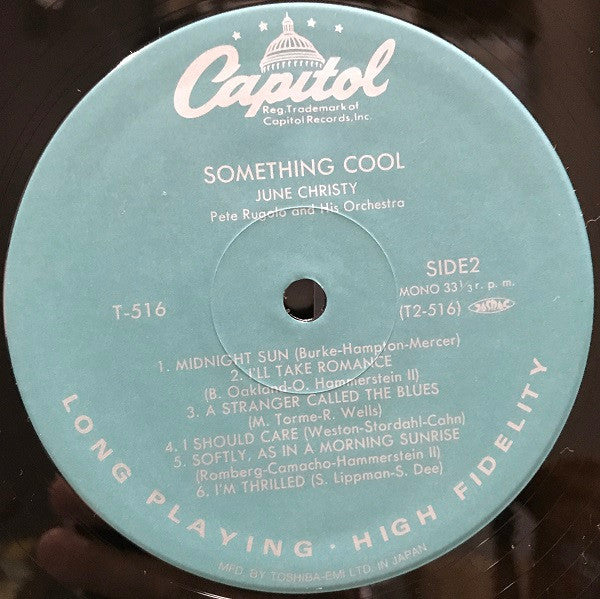 June Christy - Something Cool (Vinyl, LP, Album, Reissue, Mono) Near Mint (NM or M-) / Very Good Plus (VG+)