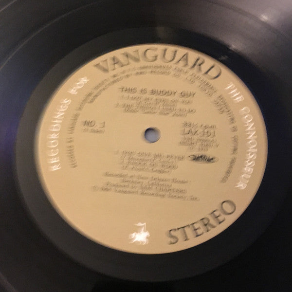 Buddy Guy - This Is Buddy Guy! (Vinyl, LP, Album, Reissue, Stereo) Very Good (VG) / Very Good (VG)