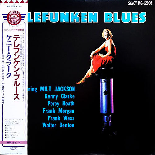Kenny Clarke - Telefunken Blues (Vinyl, LP, Album, Mono, Reissue) Very Good Plus (VG+) / Very Good (VG)