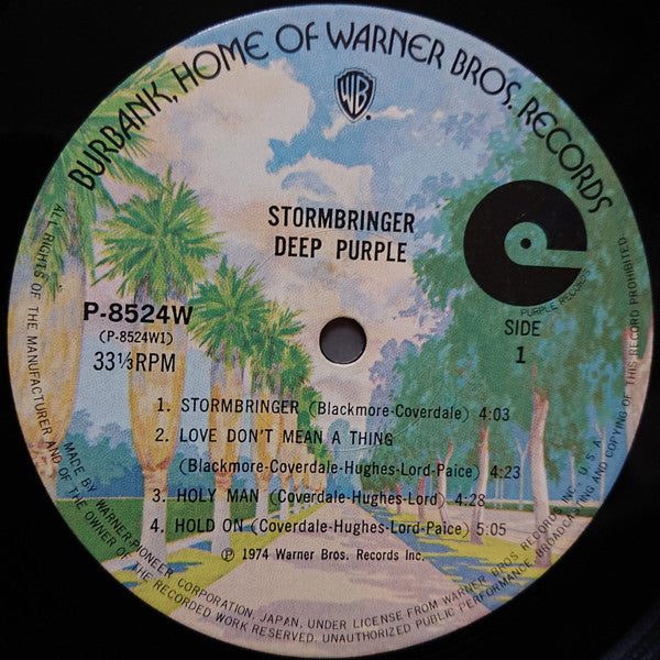 Deep Purple - Stormbringer (Vinyl, LP, Album) Very Good Plus (VG+) / Very Good Plus (VG+)