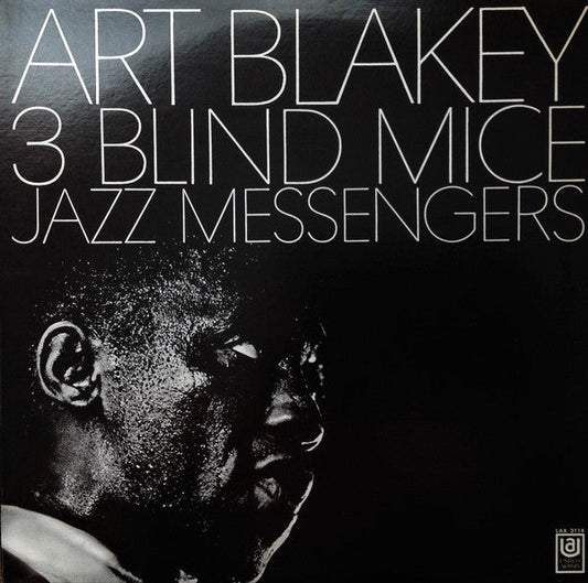 Art Blakey & The Jazz Messengers - 3 Blind Mice = スリー・ブラインド・マイス (Vinyl, LP, Album, Limited Edition, Reissue, Stereo) Very Good Plus (VG+) / Very Good (VG)