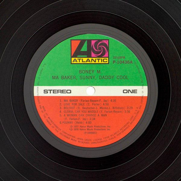 Boney M. - Ma Baker, Sunny, Daddy Cool (Vinyl, LP, Album)