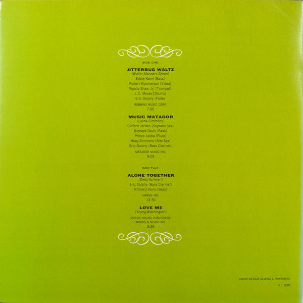 Eric Dolphy - The Eric Dolphy Memorial Album (Vinyl, LP, Album, Reissue, Stereo) Near Mint (NM or M-) / Very Good Plus (VG+)