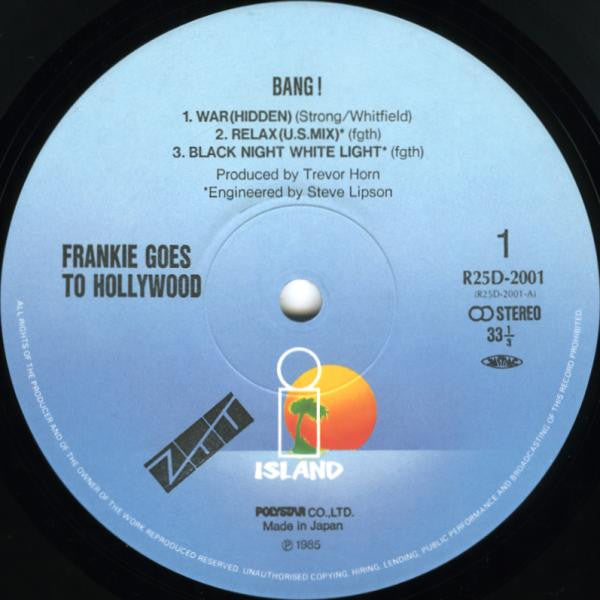 Frankie Goes To Hollywood - Bang! (Vinyl, LP, Mini-Album, Compilation)