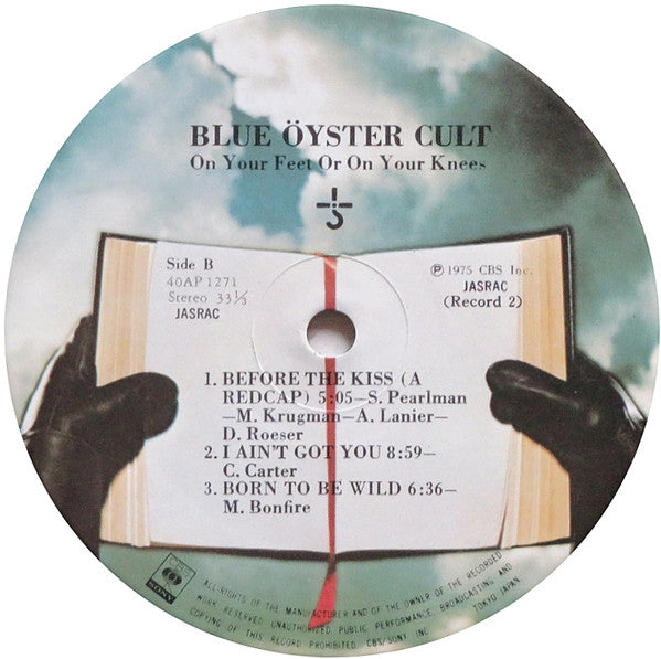 Blue Öyster Cult - On Your Feet Or On Your Knees (2xVinyl, LP, Album, Reissue) Very Good (VG) / Very Good (VG)